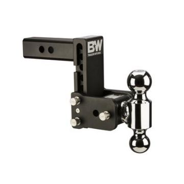B&W TOW & STOW 2" RECEIVER HITCH (BLACK)